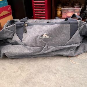 High Sierra Blue Duffel Bag